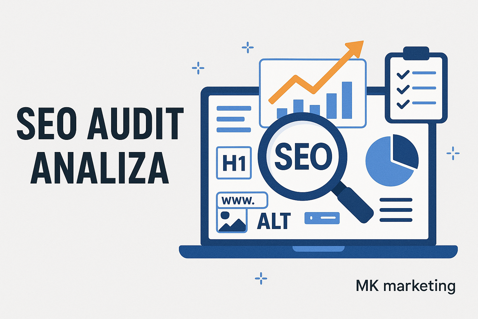 SEO audit analiza - MK Marketing
